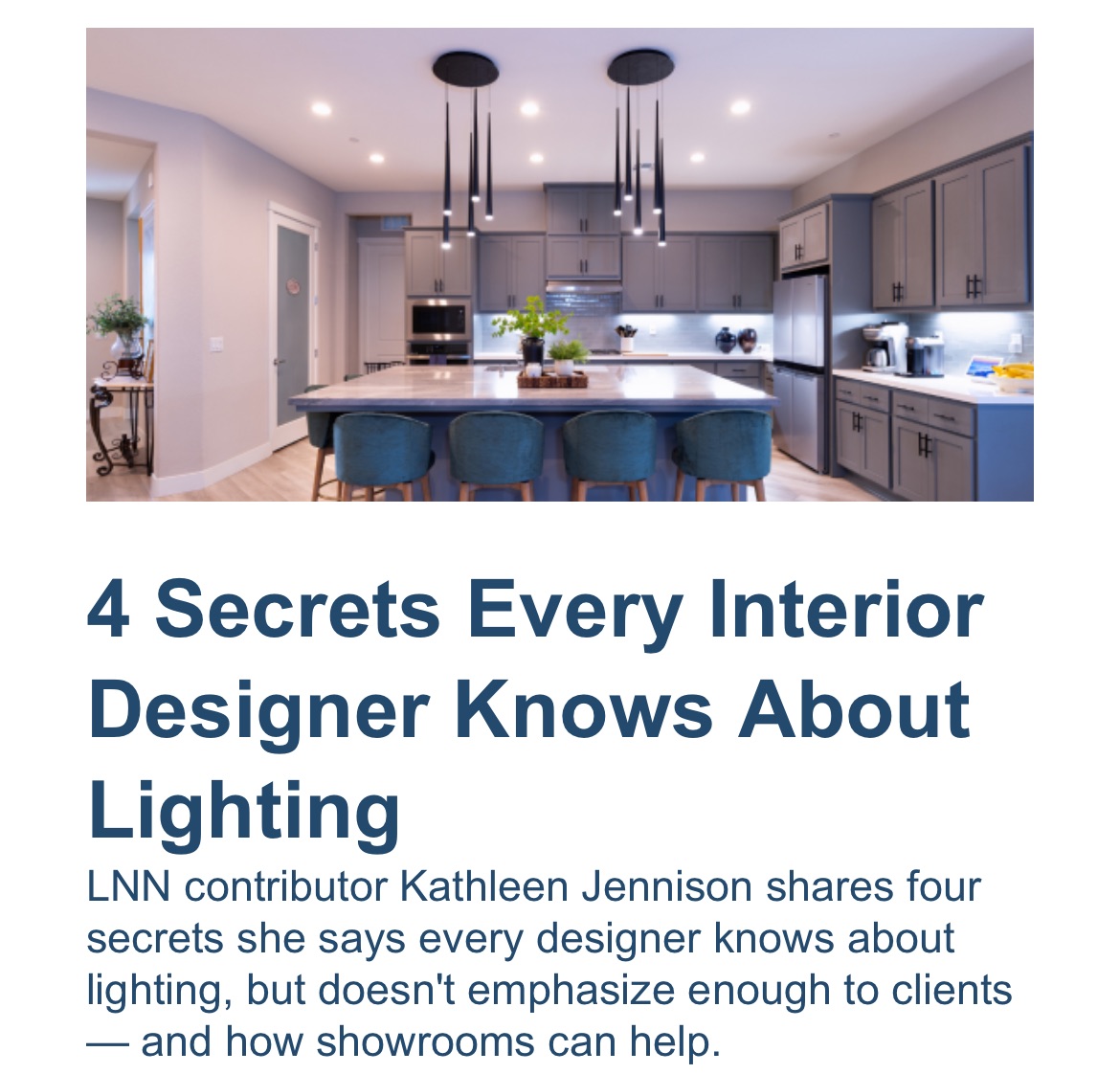 Lighting News Now June 2025 feature
